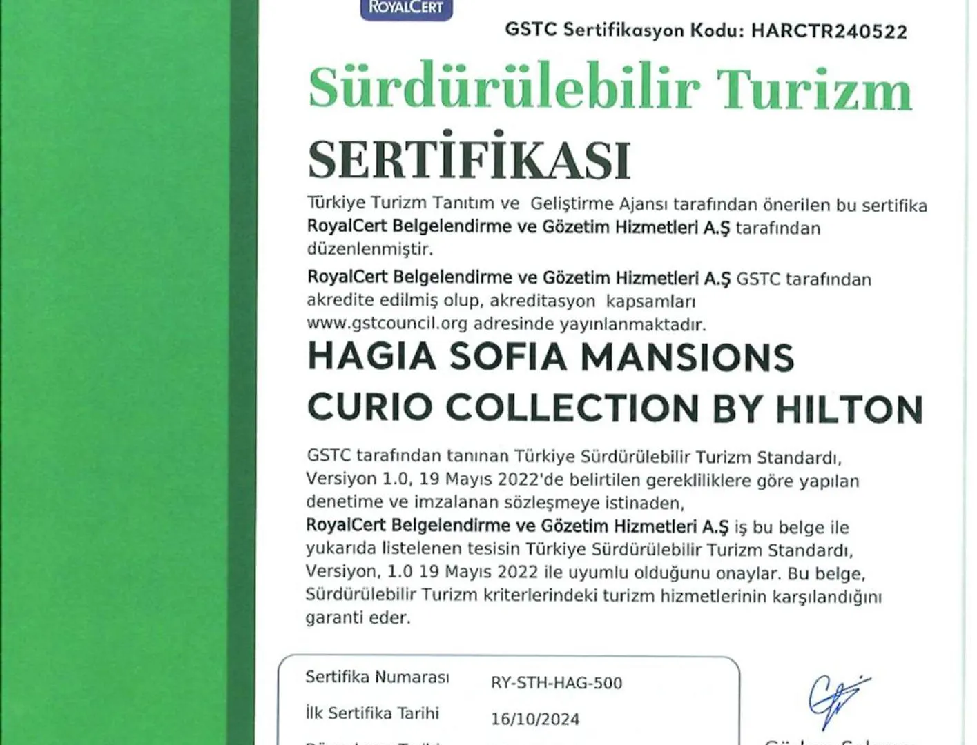 מלון Hagia Sofia Mansions Istanbul, Curio Collection By Hilton טורקיה